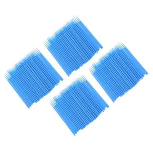 CALLARON 4packs Beauty Cotton Brush Kit Microbrush Applicators for Makeup Safe Comfortable