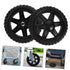 4pcs OUNONA Replacement Wheels for Shopping Cart Rolling Cart Wheel Caster for Grocery Trolley Pu Material
