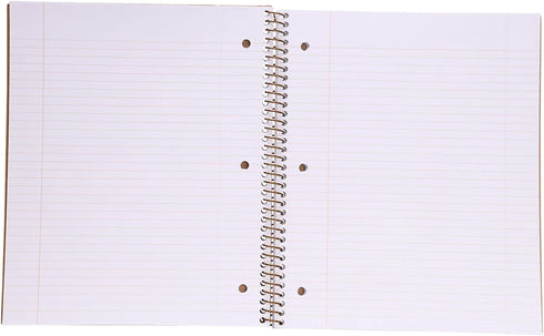 Mintra 100% Recycled Notebooks - Solid Set 3pk, Letter Size (8.5in x 11in)