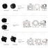 HangTon HE29 19 Pin Waterproof Connector Outdoor Industrial Electrical Power Circular Male Female Plug + Socket