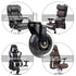 Upgrade 2.5" Chair Caster Replacement Wheel - Heavy Duty Universal Set of 5 for Hardwood Floor and Carpet