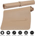 ?Boutilon Extended Leather Mouse Pad, 30"x14" Non-Slip Desk Pad for Keyboard and Mouse, Desktop Protector for Home