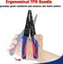 WORKPRO 8-Inch Wire Stripper, Multi-Tool Wire Cutter for Stripping, Cutting & Crimping, W091033AE