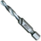 IVY Classic 06006 Combo Drill/Tap Bit, M2 High Speed Steel, 12-24NC, 1/Card