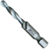 IVY Classic 06006 Combo Drill/Tap Bit, M2 High Speed Steel, 12-24NC, 1/Card