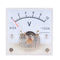 uxcell DC 0-10V Analog Panel Voltage Gauge Volt Meter 91C4, 2.5% Error Margin