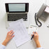 White Calculator, Basic Office Calculator with 12 Digit Large LCD Display, Sensitive Button for White Office Supplies