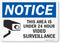 SmartSign - U1-1002-NP 10" x 14" Notice - This Area Is Under 24 Hour Video Surveillance Sign