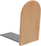 TEHAUX Wooden Bookend Desk Organizer Thickened Beech Wood Book Stand Practical Book