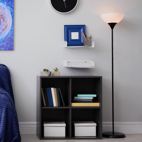 Luxshiny Heavy Duty Weighted Plastic Lamp Base for Floor and Desk Lamps and Stable Chassis Base for Various Styles Easy