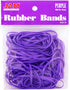 JAM PAPER Colorful Rubber Bands, Size 33, Purple, 100/Pack