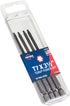 Mayhew Tools 19331-4 USA Torx Power Bit T7 - 3.5", 4-Pack