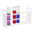 EISCO Polypropylene Test Tube Rack, Accommodates 12 Tubes, up to 22mm, 9" Wide