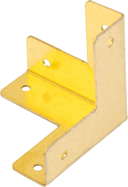 Set 4 CK4-B Solid Brass Decorative Corner Protector | of | Furniture Corner Guard Hardware for Jewelry Box, Case |