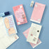 Monolike Memopad Happy and Lucky Petit Petit B SET, 4 Packs, 320 Sheets Total, Note Pads, Writing Pads