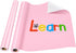 Tenceur Bulletin Board Paper 24 Inch x 100ft, Fade Resistant Pink Paper Roll for Classroom Decor (Sweet Pink Style).