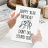 MOROLURU 16th 16 16th Funny Birthday Card for Boys Girls, Humorous Year Old Birthday Card Gifts for Him Her, Sweet Bday