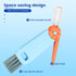 BXUYAOXMC 24 Pack 3 1 180 in Cup Lid Cleaning Brush, Rotatable Bottle Brush Gap Cleaner, Multifunctional Hangable