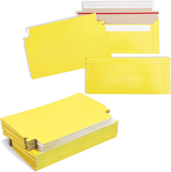 Yellow Tear-Strip Envelopes (48 Pack)