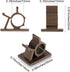 Viaky 30 Adjustable Cable Clips, Pcs Brown Adhesive Holder Ideal Cord Winder Management for Organizing Wires-Car Home