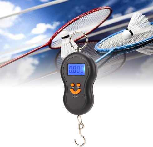 EVTSCAN Electronic Tension Calibrator, Portable String Tension Calibrator with LCD Digital Display for Tennis Badminton
