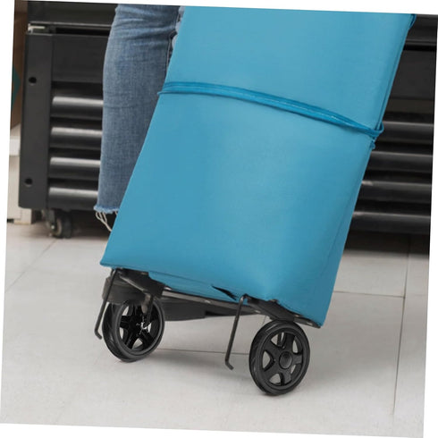 2pcs Cabilock Lightweight Rolling Cart Wheels for Shopping Trolley Small Stair Climbing Replacement Casters Easy