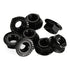 MewuDecor 5/16-18 18-8 (304), 25 Serrated Flange Hex Lock Nuts, Stainless Steel Black Oxide, PCS