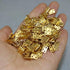 LiZEROGDAX 50Pcs 10 8mm 180 Gold x Mini Dollhouse Hinges Degree Tiny Hinge for Miniature Furniture Jewelry Box, Small