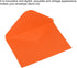 PATIKIL 100 Pack Mini Envelopes for Gift Cards & Business Cards, Orange, Perfect for Weddings and Greetings