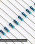 ELEGOO 17 Values 1% Resistor Kit Assortment - 0 Ohm-1M Ohm (Pack of 525) RoHS Compliant