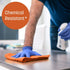 Caring Nitrile Exam Gloves, Blue Powder-Free Disposable Gloves for Medical Care and Food Prep