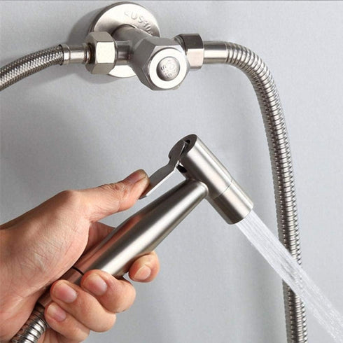 IJPDXOLBQ 304 SetSpray SetToilet Toilet Handheld Showers Muslim Cloth Diaper Sprayer Compatible with Rear Washing