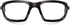 Ergodyne EGO53991 Skullerz Kvasir Safety Glasses with Black Frame and Foam Gasket Lens