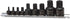 Titan 16138 9-Piece Low Profile Impact Triple Square Bit Socket Set