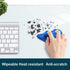 Desk Pad Blotters Protector Clear 14x30 in Plastic Desktopper Writing Surface Cover Desk Organizer Mat with Mouse Pad