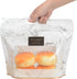 50 Packaging, (12.6x10.8") Funcoo Pcs Plastic Bread Bags for Homemade Sourdough Bread Bakery Storage Bags with Window