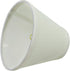 Aspen Creative 32045-2A, 3" 6" 5" Set 2 Hardback Empire Clip-On Chandelier Lamp Shade, Off-White, Top x Bottom x Slant