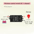 12V 7V/48V 328FT (TX29) Radio Remote Switch DC Wireless RF Switch Long Range Wireless Remote Control Switch for Garage