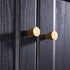 SANCHAKOU 6 Pack Cupboard Drawer Pull Handles Wardrobe Cabinet Door Tapered Handle Furniture Drawer Shoe Cabinet