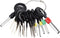 Terminal Removal Tool - 18Pcs Car Wire Harness Plug Terminal Extractor Kit for Connector Crimp Pin Removal