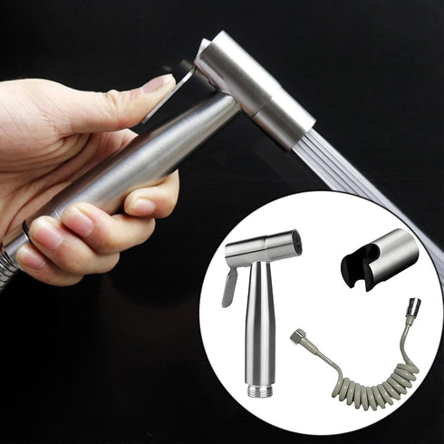 Kryfelix Handheld Bidet Sprayer for Toilet,Adjustable Water Flow Bidet Toilet Sprayer with Bidet Hose for Feminine Wash
