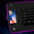 Wireless Mouse Pad Charging, Large Mouse Pad with 10 Lighting Modes for PC Keyboard Gaming Home & Office