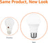 A19 Bulb, 60W 9W E26 2700K, Non-Dimmable, 10,000 2-Pack Amazon Basics Dusk to Dawn Sensor LED Light Equivalent, Energy