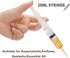 30 Pack 20ml Plastic Syringes for Scientific Labs, Measuring Liquids, Pets, Oil or Glue Applicator