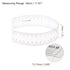 Film Flexible Ruler 30cm 0.5mm Scale PET Plastic Covered Folding Straight Ruler Calibration Soft Ruler Measuring Tool for Factory, Transparent