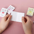 Monolike Must Have Sticky Grid, 4p Set, Self-Adhesive Memo Pad, 80 Sheets for Daily Diary