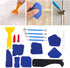 16PCS Silicone Caulk Tools Kit - Spreader, Scraper, Remover, Glass Glue Finishing Applicator for Molding, Gluing