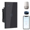 BSEED Smart Water Heater Switch, WiFi Touch Switch with Smart Life APP Control, 20A Black