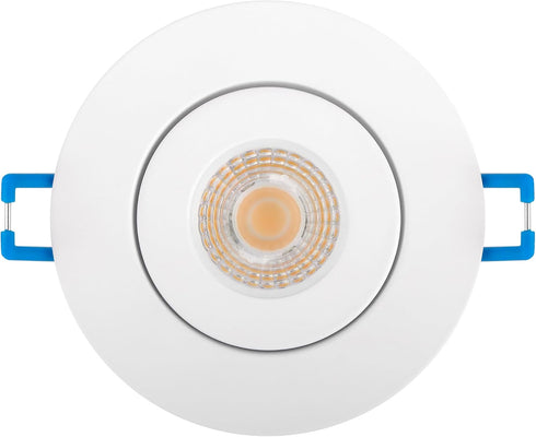 2 400 5 2700K/3000K/3500K/4000K/5000K, Dimmable, 90 Maxxima in. Rotatable Ultra-Thin Recessed LED Floating Gimbal