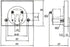 Analog Voltmeter Panel Pointer, Volt Voltage Meter Gauge 85L1 AC 0-150V
